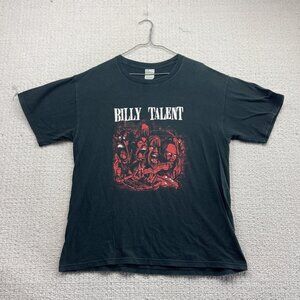 Vintage Billy Talent Graphic Band T-Shirt Black Scandalous Travelers Men’s L